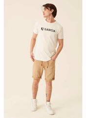 Short beige GARCIA pour homme seconde vue