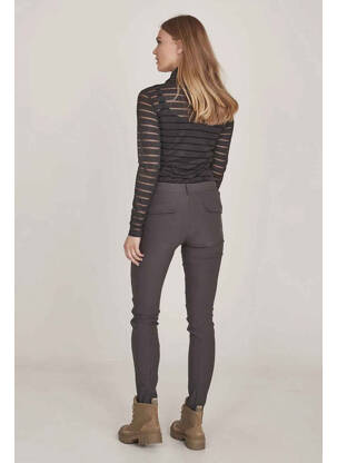 Pull col roulé gris NÜ femme