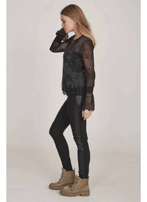 Pull noir NÜ femme