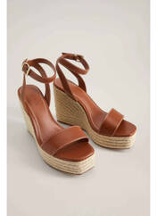 Sandales/Nu pieds marron MANGO pour femme seconde vue