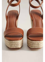 Sandales/Nu pieds marron MANGO pour femme seconde vue