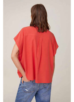 Chemisier rouge MANGO femme