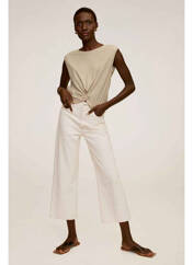 Top beige MANGO pour femme seconde vue