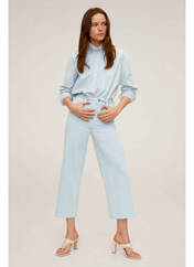 Jeans coupe large bleu MANGO pour femme seconde vue