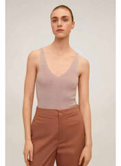 Débardeur rose MANGO pour femme seconde vue