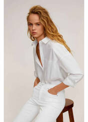 Jeans skinny blanc MANGO pour femme seconde vue