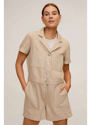 Combishort beige MANGO femme