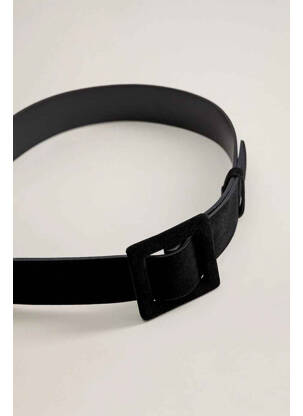 Ceinture noir MANGO femme