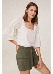 Short vert MANGO pour femme seconde vue