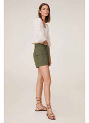 Short vert MANGO pour femme seconde vue
