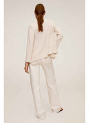 Blazer beige MANGO pour femme seconde vue