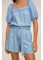 Short bleu MANGO pour femme seconde vue