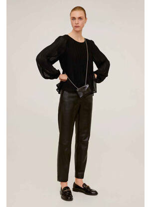 Chemisier noir MANGO femme
