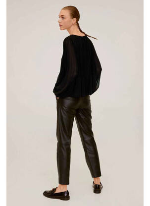 Chemisier noir MANGO femme