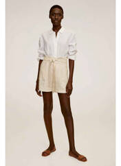 Short beige MANGO pour femme seconde vue