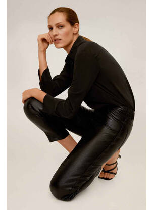 Pantacourt noir MANGO femme