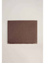 Foulard marron MANGO pour femme seconde vue
