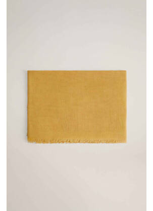 Foulard jaune MANGO femme