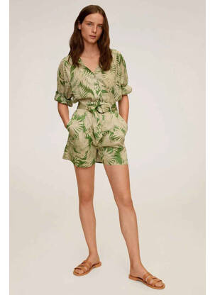 Bermuda vert MANGO femme