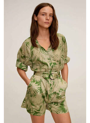 Bermuda vert MANGO femme