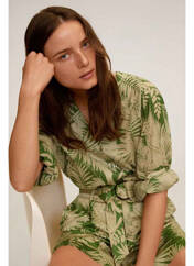 Bermuda vert MANGO pour femme seconde vue