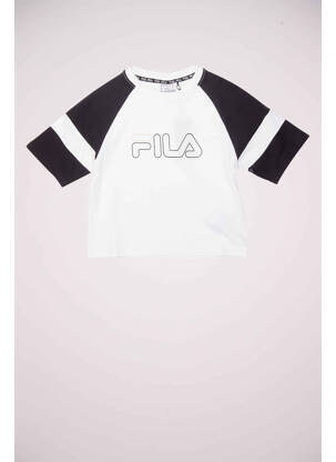 T-shirt blanc FILA pour fille