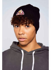 Bonnet noir FILA pour homme seconde vue