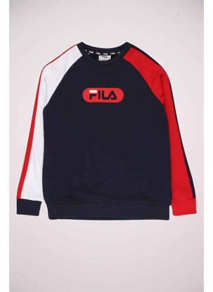 Sweat-shirt bleu FILA pour garçon