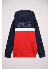 Sweat-shirt à capuche rouge FILA pour garçon seconde vue