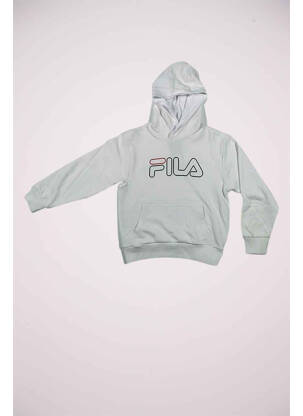 Sweat-shirt à capuche blanc FILA garçon