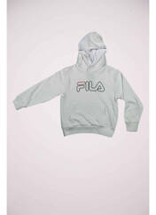 Sweat-shirt à capuche blanc FILA pour garçon seconde vue