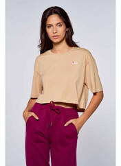 T-shirt beige FILA pour femme seconde vue
