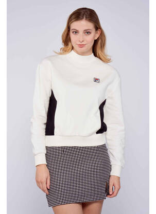 Sweat-shirt blanc FILA femme