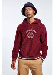 Sweat-shirt à capuche marron FILA pour homme seconde vue