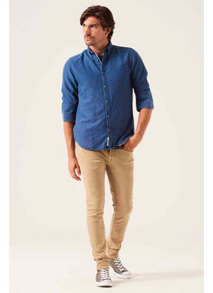 Jeans coupe slim beige GARCIA homme