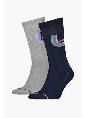 Chaussettes gris LEVIS homme
