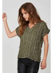 Top vert NÜ pour femme seconde vue
