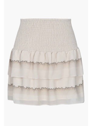 Jupe courte beige NÜ femme