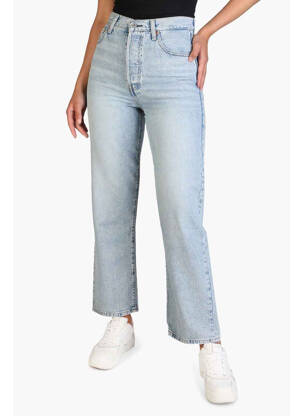Jeans coupe droite bleu LEVIS pour femme