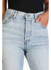 Jeans coupe droite bleu LEVIS pour femme seconde vue