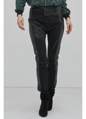 Pantalon slim noir NÜ pour femme seconde vue