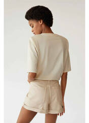 Short beige MANGO pour femme seconde vue