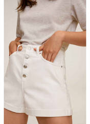 Short blanc MANGO pour femme seconde vue