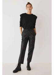 Pantalon chino noir MANGO pour femme seconde vue