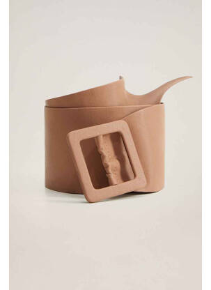 Ceinture beige MANGO femme
