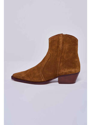 Bottines/boots marron MANGO femme