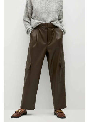 Pantalon cargo beige MANGO pour femme