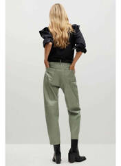Pantalon droit vert MANGO pour femme seconde vue