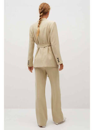 Blazer beige MANGO femme
