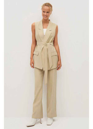 Blazer beige MANGO femme